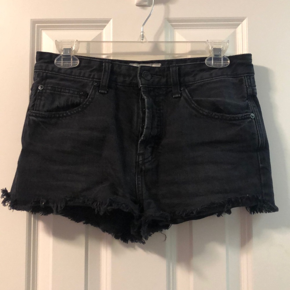 Free people jean shorts